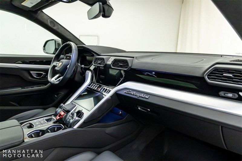 2022 Lamborghini Urus  in a Grigio Keres Metallic exterior color and Nero Adeinterior. Lotus Manhattan 347-395-5714 lotusmanhattan.com 