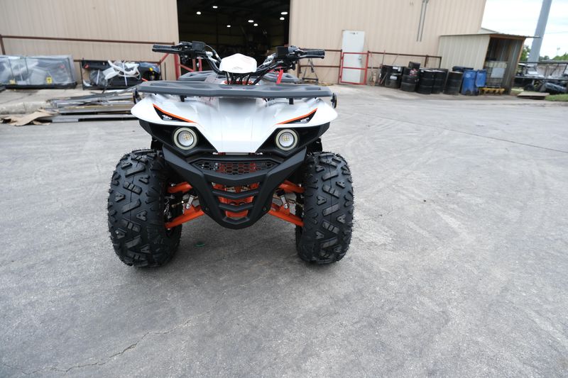 2024 KAYO BULL 110 WHITE in a WHITE exterior color. Family PowerSports (877) 886-1997 familypowersports.com 