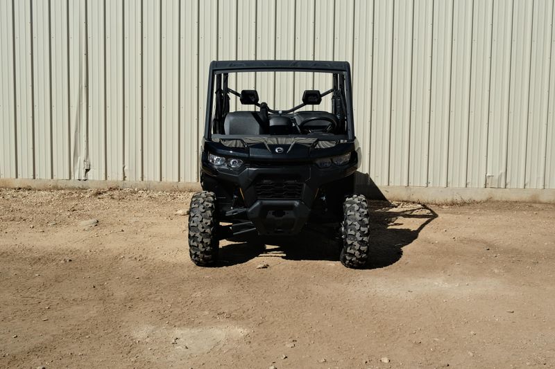 NEW 2026 CAN-AM DEFENDER MAX DPS HD9  in a STEALTH BLACK exterior color. Family PowerSports (877) 886-1997 familypowersports.com 