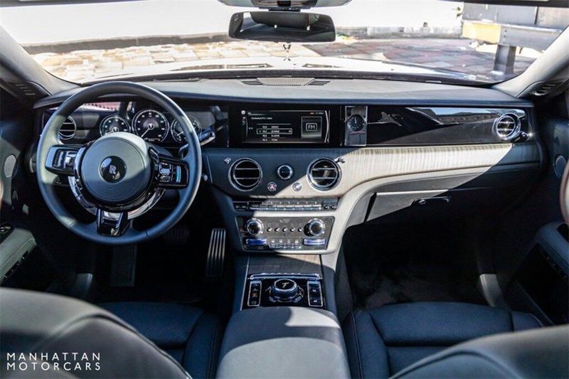 2021 Rolls-Royce Ghost Silver Badge in a Black Diamond exterior color and Blackinterior. Lotus Manhattan 347-395-5714 lotusmanhattan.com 