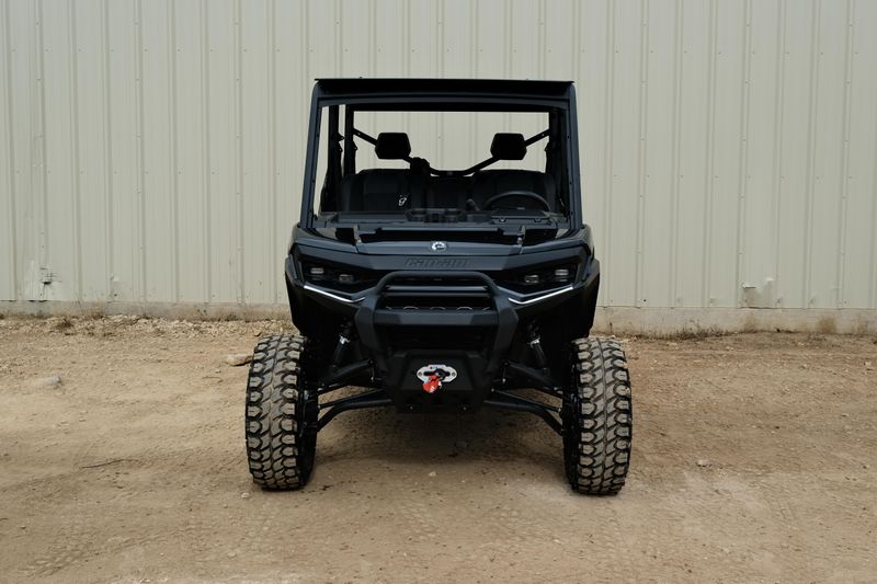 NEW 2026 CAN-AM DEFENDER MAX XT HD11 WITH 1025 INCH TOUCHSCREEN  in a STEALTH BLACK exterior color. Family PowerSports (877) 886-1997 familypowersports.com 