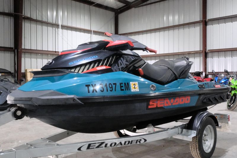 2018 SEADOO WAKE 155  in a BLUE exterior color. Family PowerSports (877) 886-1997 familypowersports.com 