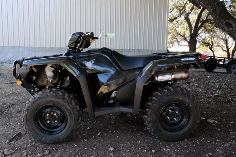 2025 Honda FOREMAN RUBICON 4X4 EPS BLACK FOREST GREENImage 5