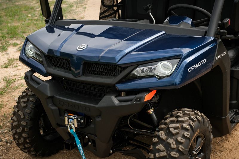 2023 CFMOTO UFORCE 1000 CF1000UZ in a BLUE exterior color. Family PowerSports (877) 886-1997 familypowersports.com 
