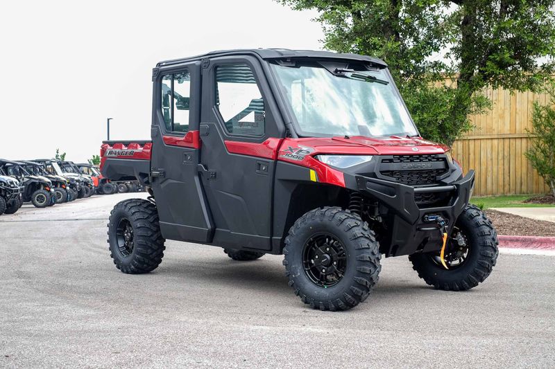 2025 Polaris RANGER CREW XP 1000 NORTHSTAR EDITION ULTIMATE  SUNSET REDImage 1