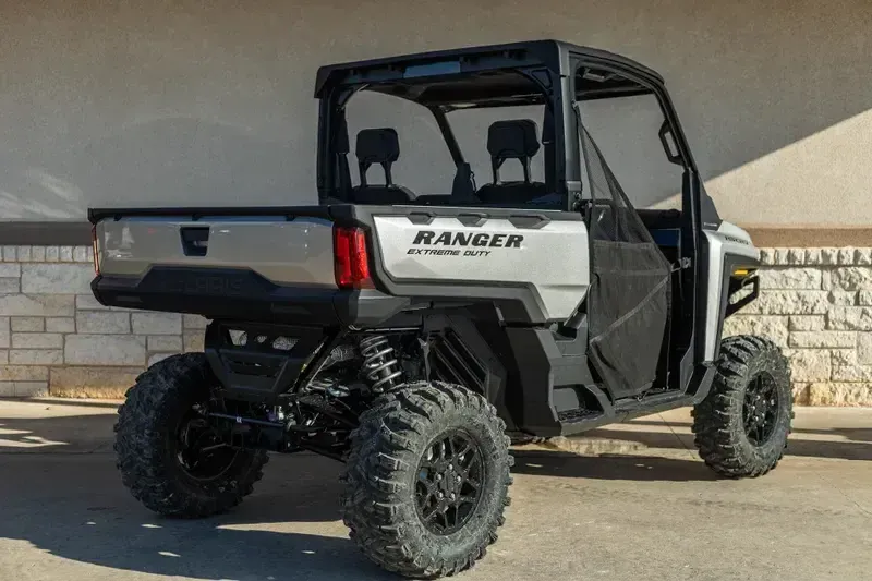 2024 POLARIS RANGER XD 1500 PREMIUM TURBO SILVER in a TURBO SILVER exterior color. Family PowerSports (877) 886-1997 familypowersports.com 