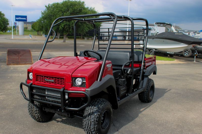 2025 Kawasaki MULE 4010 TRANS4X4 DARK ROYAL RED Image 3