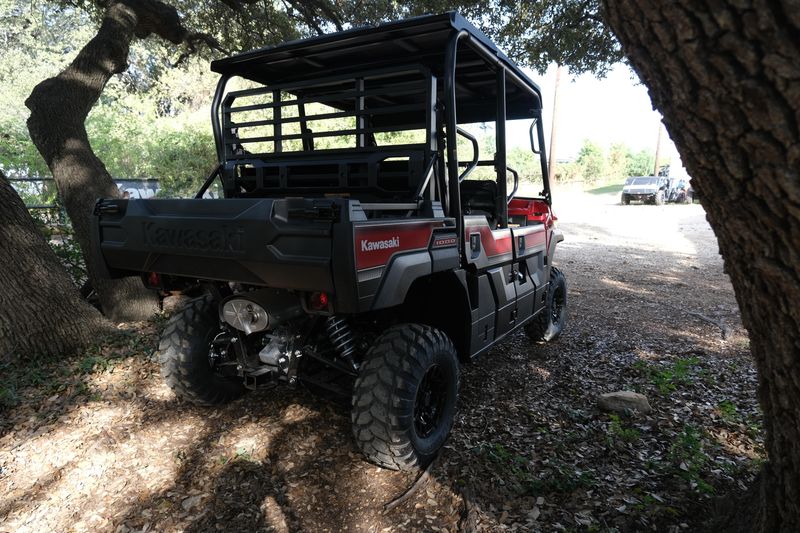 2025 Kawasaki MULE PRODXT 1000 LE CANDY PERSIMMON REDImage 3