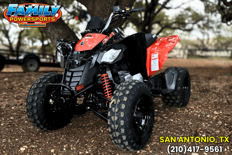 2025 Can-Am DS 2X4 2504ST BLACK AND CANAM REDImage 16