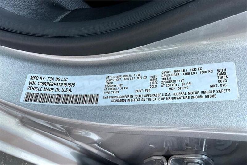 New 2026 RAM 1500 Tradesman Crew Cab 4x2 5