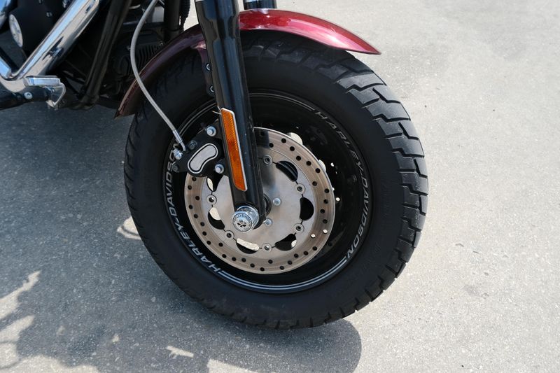 Used 2015 HARLEY DYNA FAT BOB MAROON Image 15