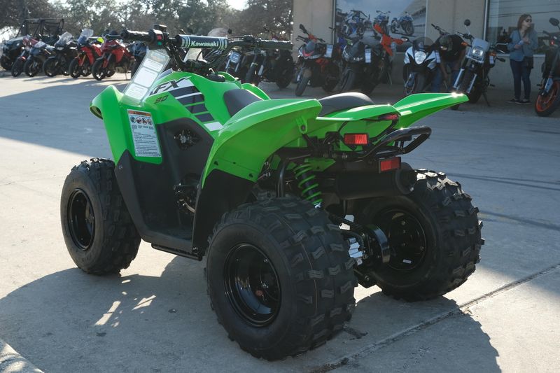 2025 Kawasaki KFX90 LIME GREENImage 9