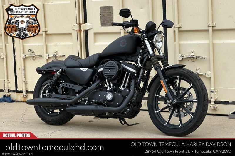 2022 Harley-Davidson Sportster in a BLACK DENIM exterior color. BMW Motorcycles of Temecula – Southern California (951) 506-6903 bmwmotorcyclesoftemecula.com 