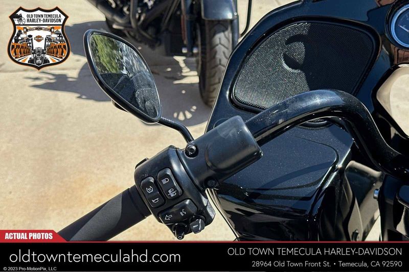 2023 Harley-Davidson Road Glide in a Black exterior color. BMW Motorcycles of Temecula – Southern California (951) 506-6903 bmwmotorcyclesoftemecula.com 