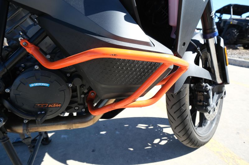 2023 KTM 1290 SUPER ADVENTURE S in a BLACK exterior color. Family PowerSports (877) 886-1997 familypowersports.com 