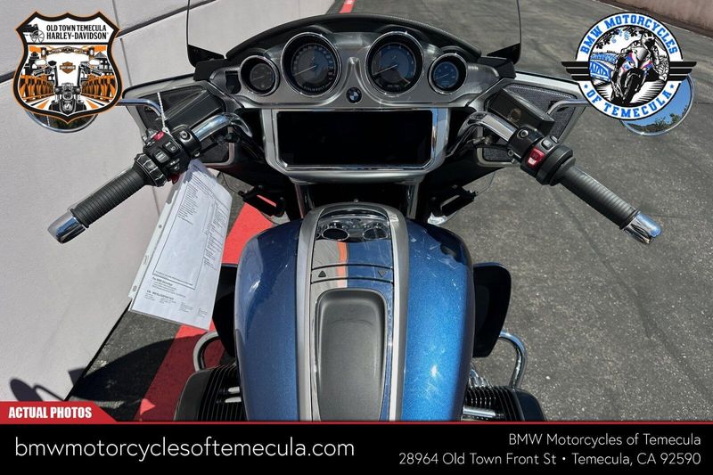 2023 BMW R 18 Transcontinental in a GRAVITY BLUE METALLIC exterior color. BMW Motorcycles of Temecula – Southern California (951) 506-6903 bmwmotorcyclesoftemecula.com 