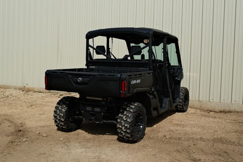 NEW 2026 CAN-AM DEFENDER MAX DPS HD7  in a COMPASS GREEN exterior color. Family PowerSports (877) 886-1997 familypowersports.com 