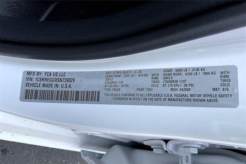 2025 RAM 1500 Tradesman Crew Cab 4x2 5