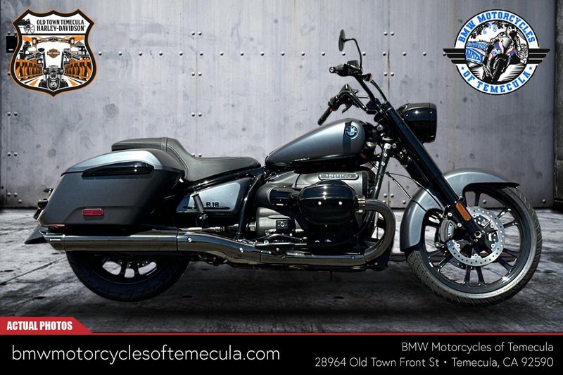 2024 BMW R 18 ROCTANE   in a MINERAL GREY MET MATTE exterior color. BMW Motorcycles of Temecula – Southern California (951) 506-6903 bmwmotorcyclesoftemecula.com 