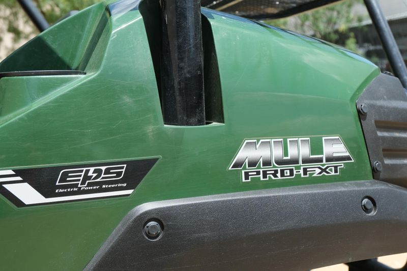 USED 2019 KAWASAKI MULE PRO-FXT EPS Image 17