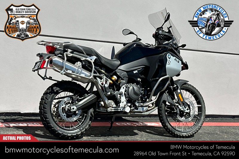 2024 BMW F 900 GS Adventure in a BLACK STORM METALLIC exterior color. BMW Motorcycles of Temecula – Southern California (951) 506-6903 bmwmotorcyclesoftemecula.com 