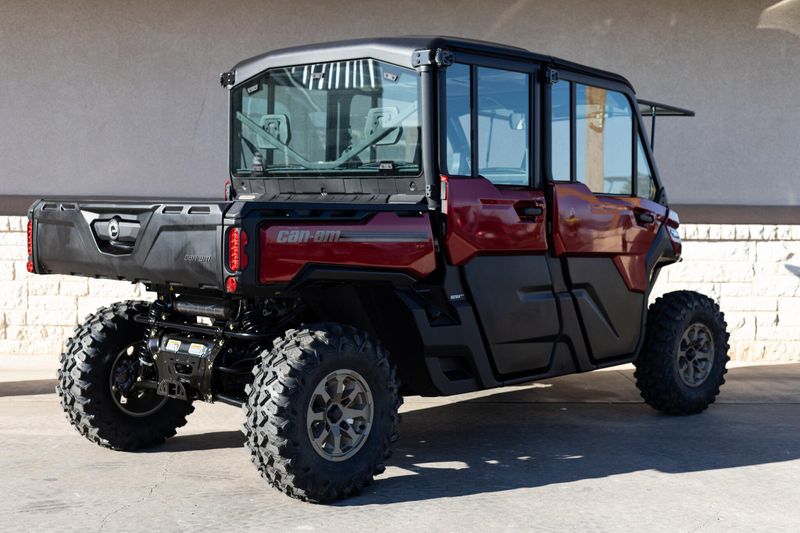 2025 Can-Am DEFENDER MAX LIMITED CAB HD10 FIERY RED Image 3