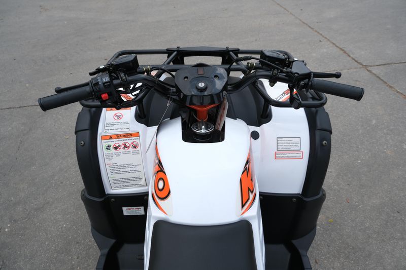 2024 KAYO BULL150 METALLIC WHITE in a METALLIC WHITE exterior color. Family PowerSports (877) 886-1997 familypowersports.com 