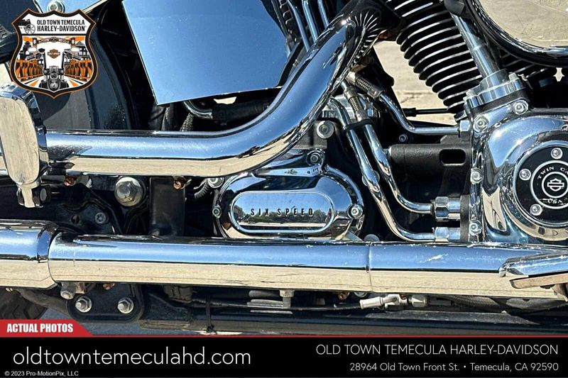 2016 Harley-Davidson Softail in a BLACK W/PINSTRIPE exterior color. BMW Motorcycles of Temecula – Southern California (951) 506-6903 bmwmotorcyclesoftemecula.com 