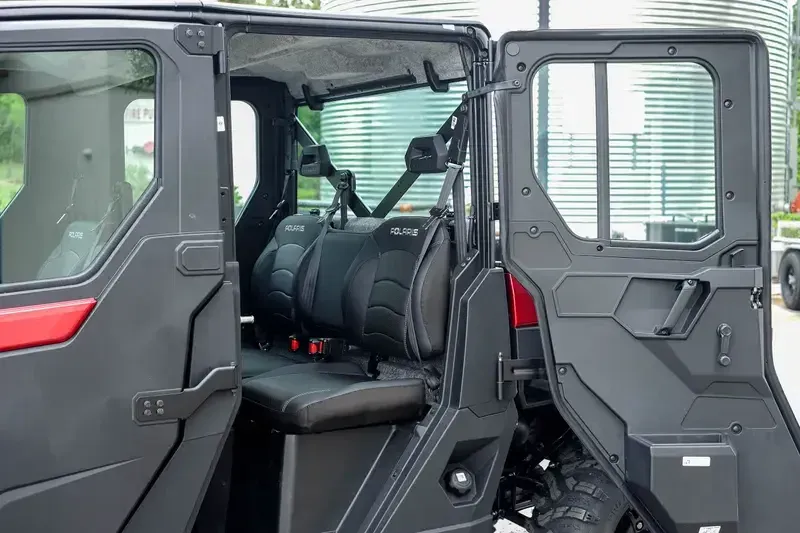 New 2026 Polaris RANGER CREW XP 1000 NORTHSTAR EDITION PREMIUM SUNSET RED Image 5