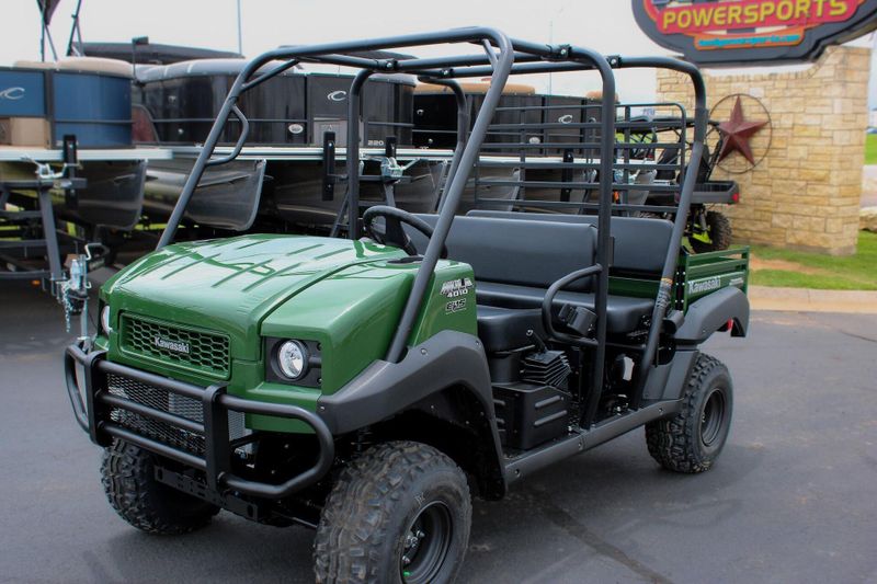 New 2026 Kawasaki MULE 4010 TRANS4X4 TIMBERLINE GREEN Image 3