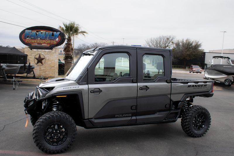 2025 Polaris RANGER CREW XD 1500 NORTHSTAR EDITION ULTIMATE TITANIUM METALLIC GLOSSImage 1