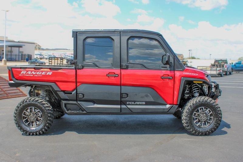USED 2024 POLARIS RANGER CREW XD 1500 NORTHSTAR ULT  S RED ULTIMATE Image 5