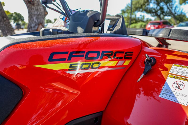 2025 CFMOTO CFORCE 500S MAGMA RED Image 12