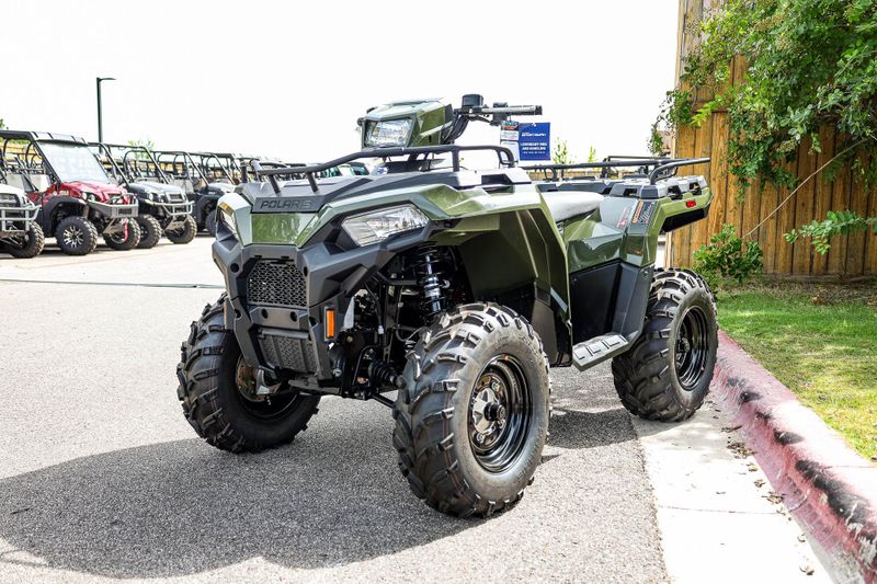 2025 Polaris SPORTSMAN 450 HO EPS SAGE GREEN Image 37