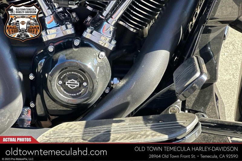 2023 Harley-Davidson Road Glide in a Black exterior color. BMW Motorcycles of Temecula – Southern California (951) 506-6903 bmwmotorcyclesoftemecula.com 