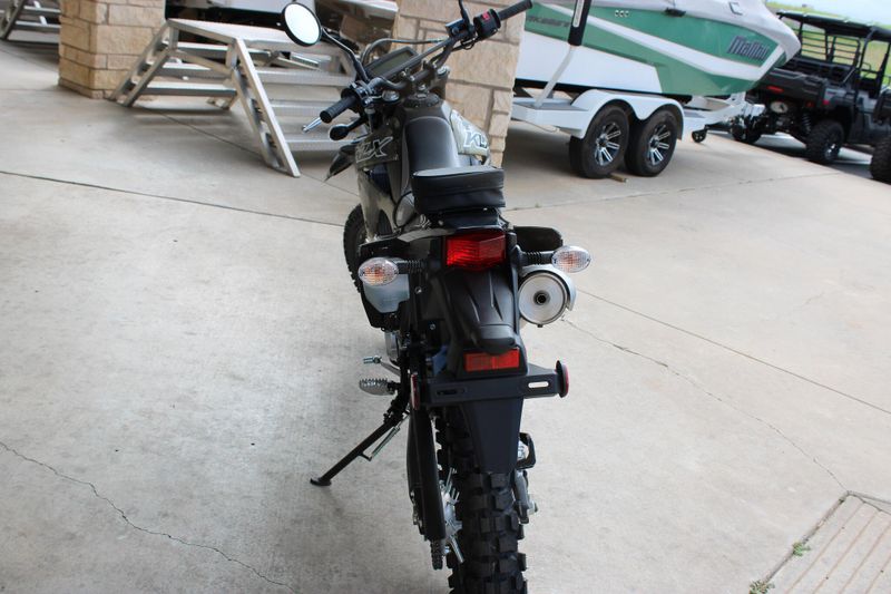 New 2026 Kawasaki KLX300 CYPHER CAMO BEIGE AND EBONY Image 7
