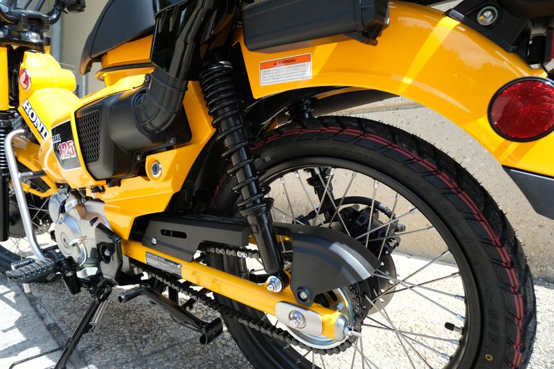 2024 Honda TRAIL 125 TURMERIC YELLOWImage 5