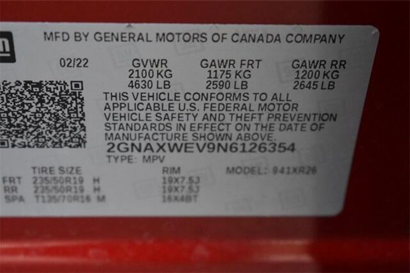 Used 2022 Chevrolet Equinox RSImage 38