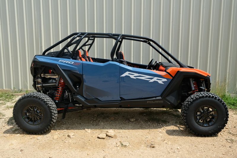 2025 Polaris RZR PRO S 4 PREMIUM ORANGE RUST AND ZENITH BLUE Image 2