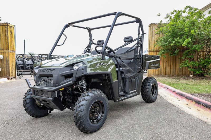 New 2025 Polaris RANGER CREW 570 FULLSIZE  SAGE GREEN Image 20