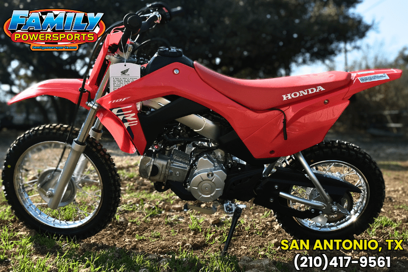 2025 Honda CRF110F REDImage 1