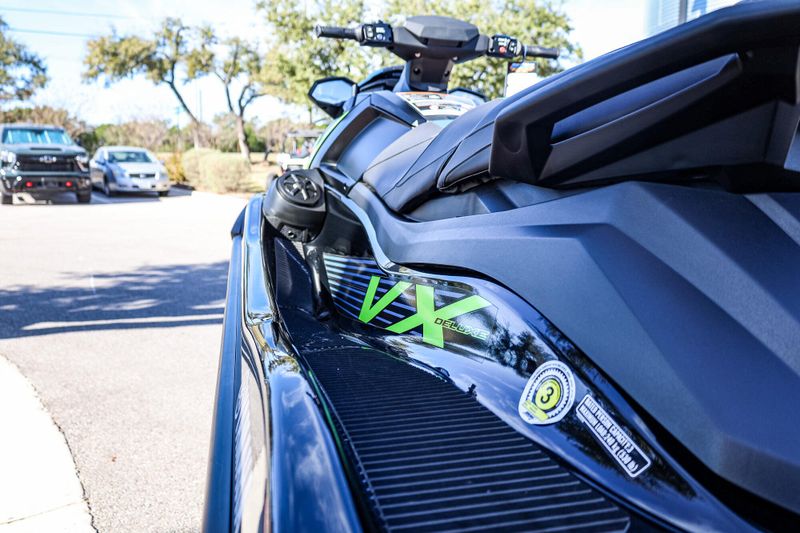 2025 YAMAHA VX CRUISER HO W AUDIO  DEEPWATER BLUE  in a DEEPWATER BLUE exterior color. Family PowerSports (877) 886-1997 familypowersports.com 