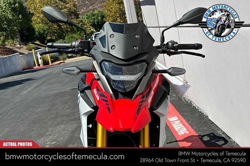 2024 BMW G 310 GS in a RACING RED exterior color. BMW Motorcycles of Temecula – Southern California (951) 506-6903 bmwmotorcyclesoftemecula.com 