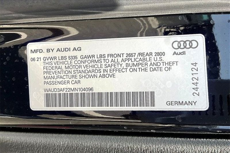 2021 Audi A6 Sedan 45 Sport PremiumImage 33