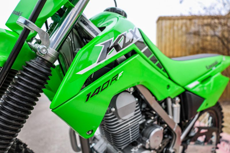 2025 Kawasaki KLX140R F LIME GREENImage 14