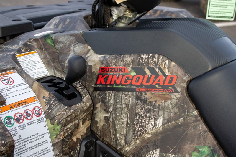 NEW 2025 SUZUKI KINGQUAD 500AXI POWER STEERING SE Image 12