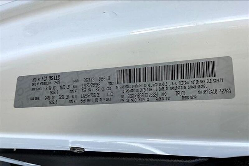 2020 RAM ProMaster 1500 BaseImage 31