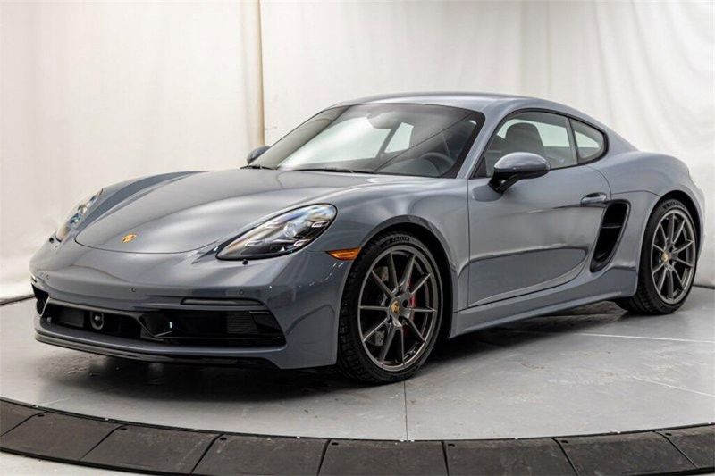 2024 Porsche 718 Cayman GTS 4.0 in a Arctic Grey exterior color and Blackinterior. Lotus Manhattan 347-395-5714 lotusmanhattan.com 