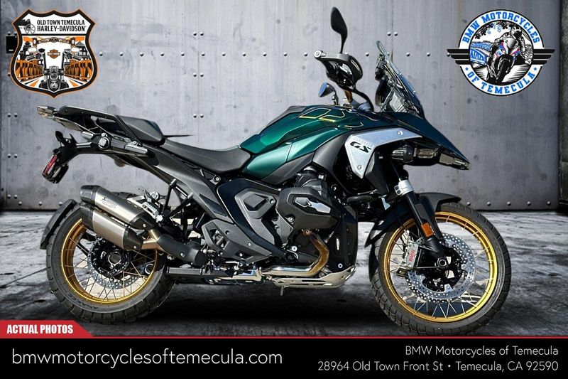 2024 BMW R 1300 GS in a AURELIUS GREEN METALLIC exterior color. BMW Motorcycles of Temecula – Southern California (951) 506-6903 bmwmotorcyclesoftemecula.com 