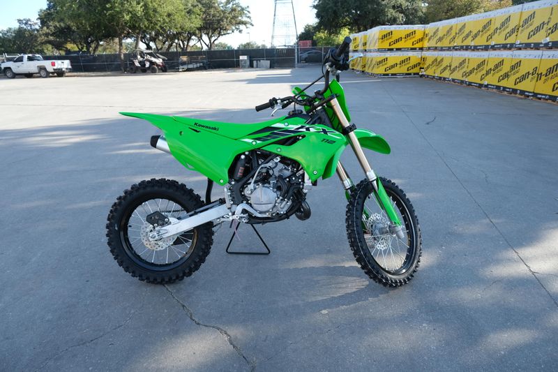 2025 Kawasaki KX112 LIME GREENImage 2